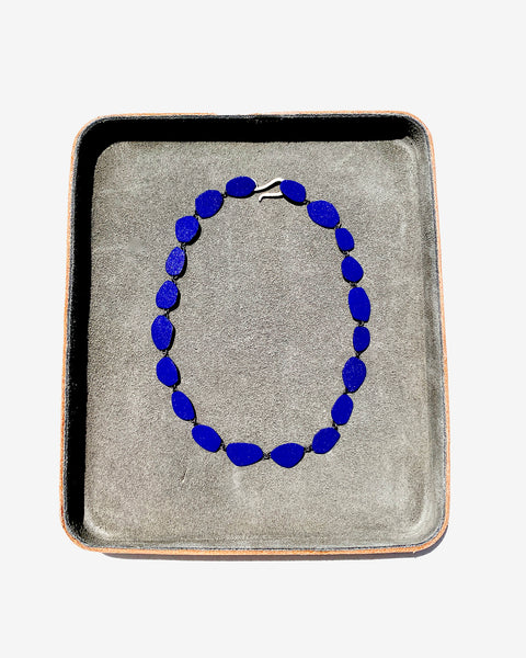 Cobalt Enamel Collar