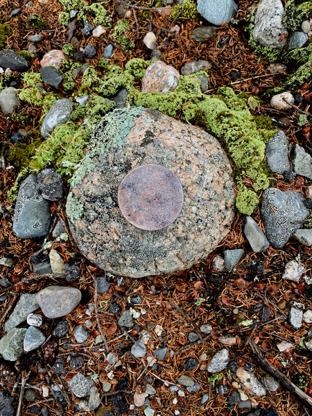 Granite Brooch