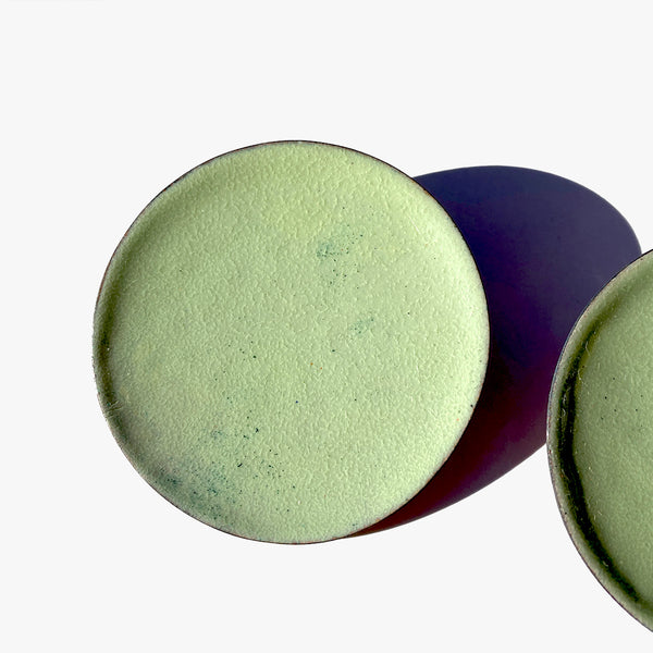 Color Field Earring, Mint