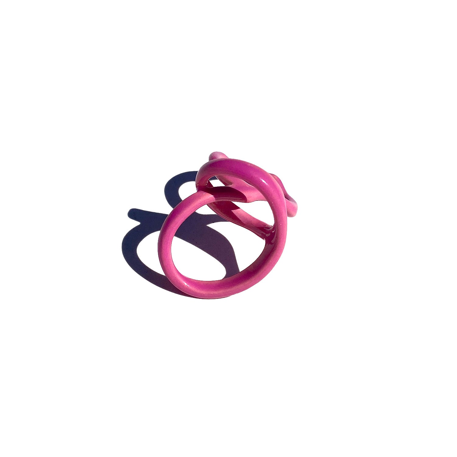 Petite Sculptural Stack Ring, Orchid