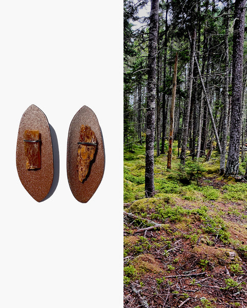 Spruce Fur Earring
