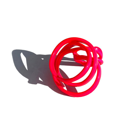 Sculptural Stack Ring, Azalea
